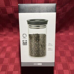BeanPlus Sealing Carafe Two-in-One Breathable Lid 29oz - New